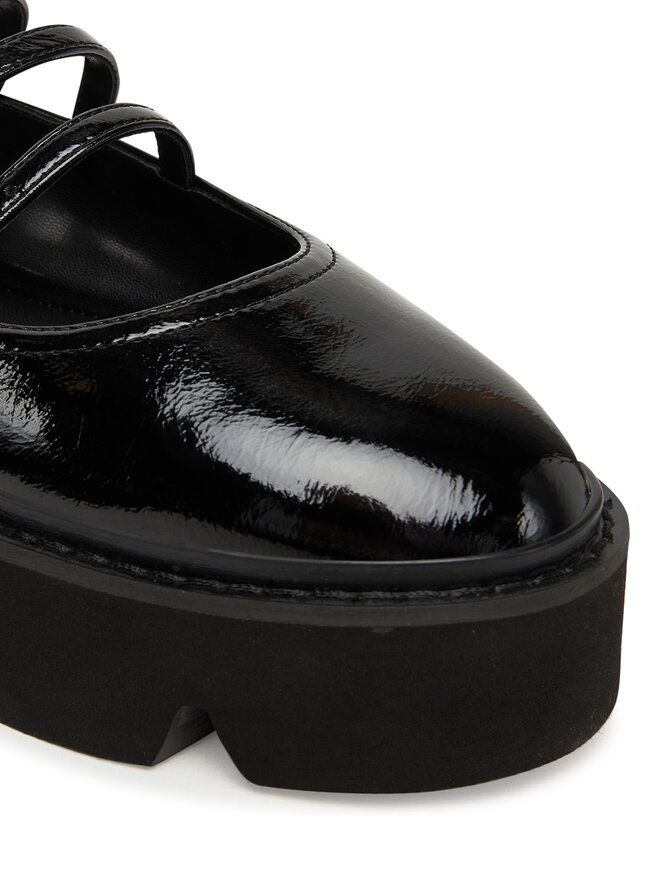 Buffalo Halbschuhe Buffalo Darya Mary Vamp 1620043 Schwarz