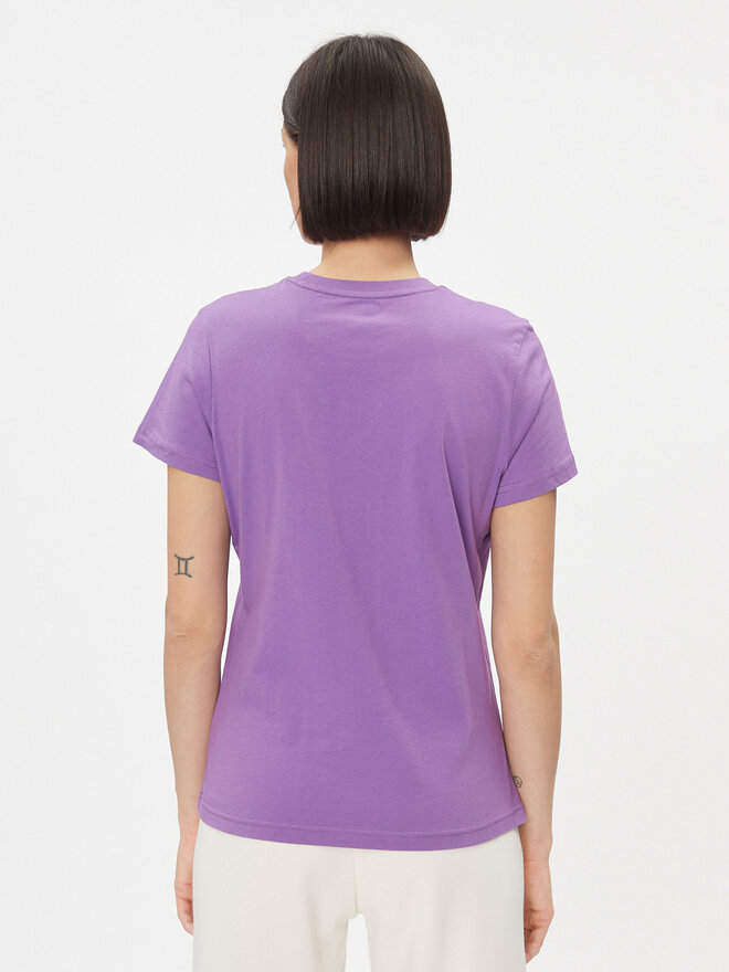 Helly Hansen Helly Hansen Marškinėliai Logo 34112 Violetinė Regular Fit