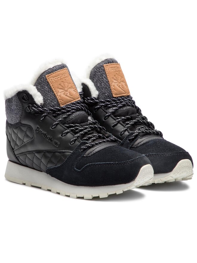 Black reebok boots cheap