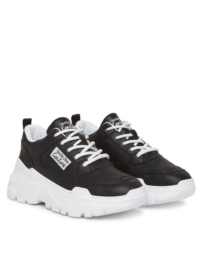 Versace Jeans Couture Sneakersy Versace Jeans Couture 78VA3SC2 Czarny