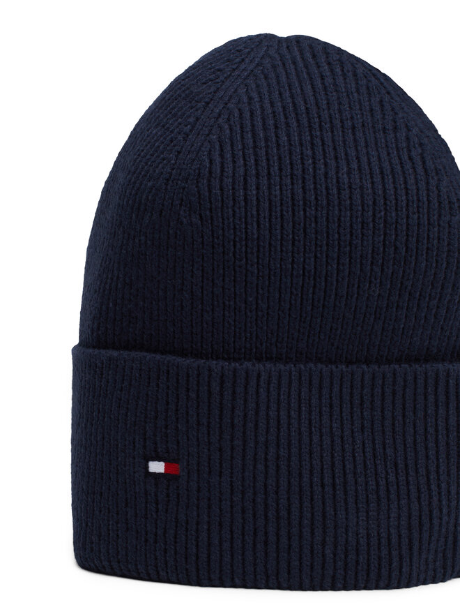 Tommy Hilfiger Căciulă Tommy Hilfiger Essential AW0AW16637 Bleumarin