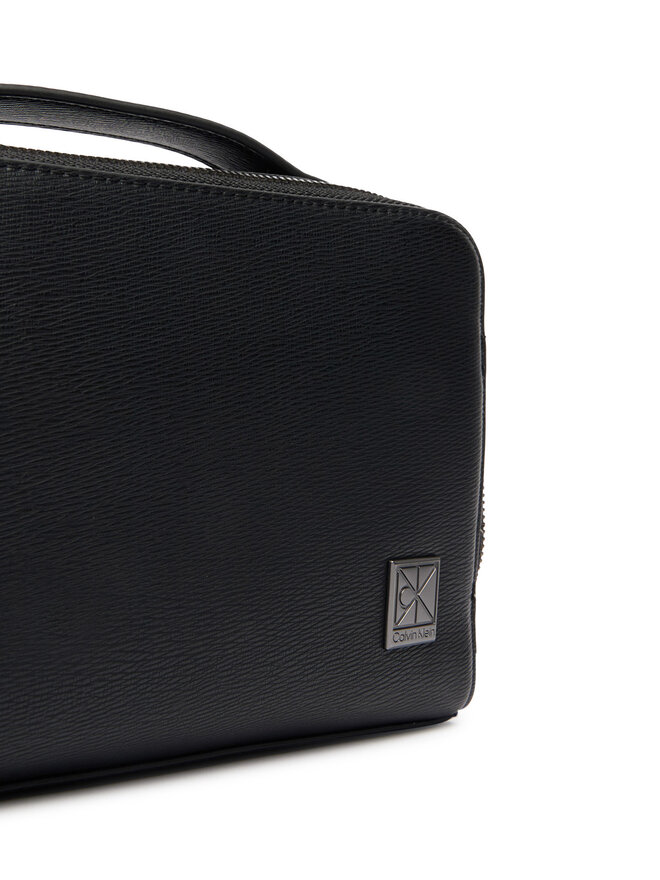 Calvin Klein Umhängetasche Calvin Klein Emblem Hw Camera Bag LV04D3291G Schwarz