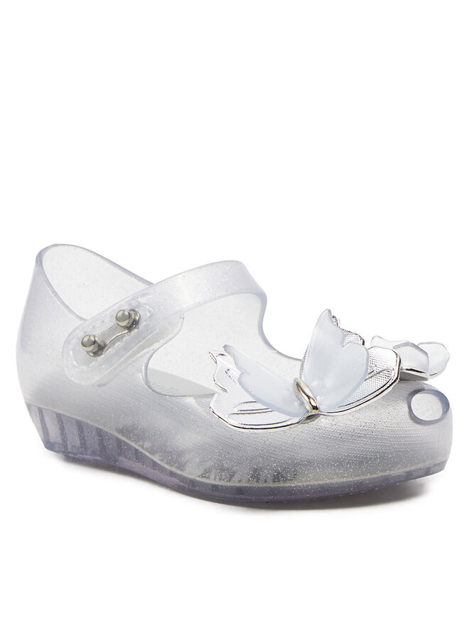 Melissa Baleríny Melissa Mini Melissa Ultragirl Fly III Bb 32849 Stříbrná