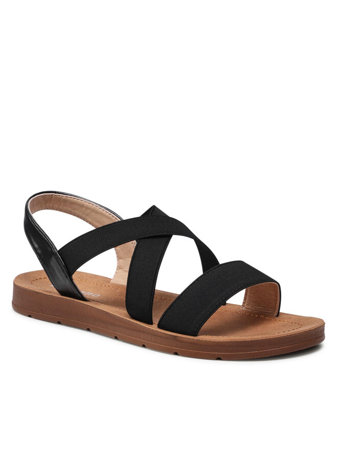 Sandały Bassano WSL996-36 Czarny | eobuwie.com.pl