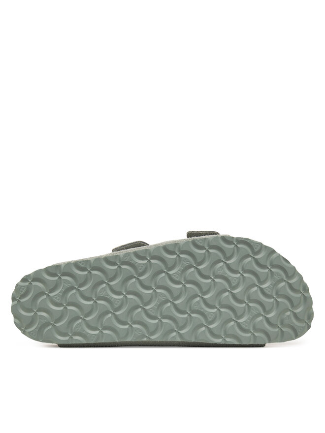 Birkenstock Klapki Birkenstock Arizona zamsz 1029215 Zielony