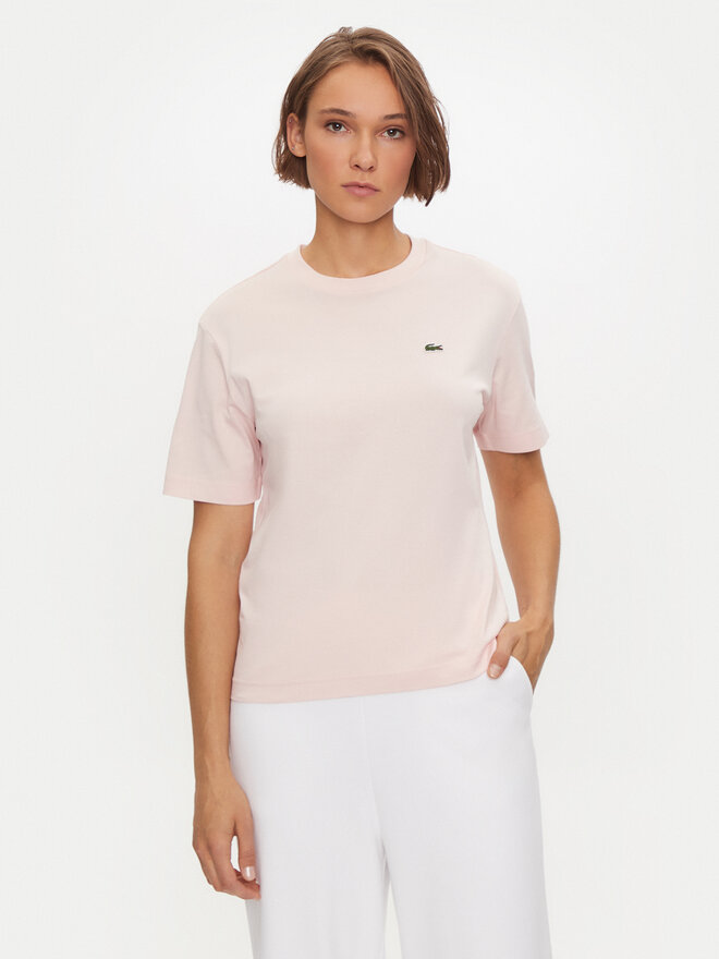 Lacoste Lacoste Camiseta TF7215 Rosa Loose Fit