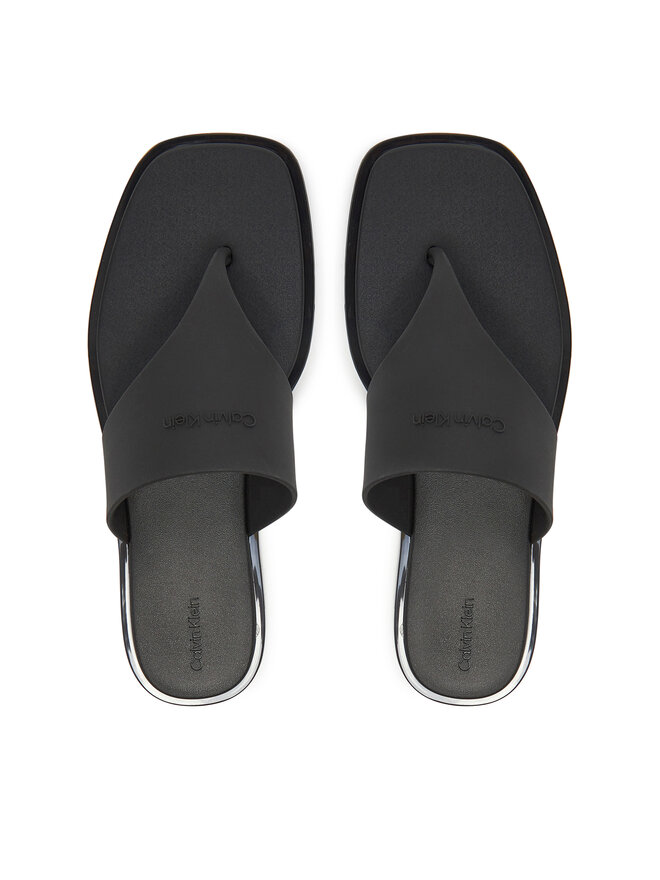Calvin Klein Zehentrenner Calvin Klein Toepost Tpu Slide HW0HW02836 Schwarz