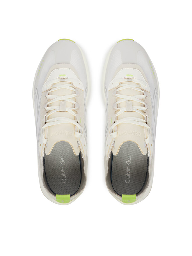 Calvin Klein Sneakers Calvin Klein Chunky Run Laceup Stripe Ny HM0HM02160 Écru