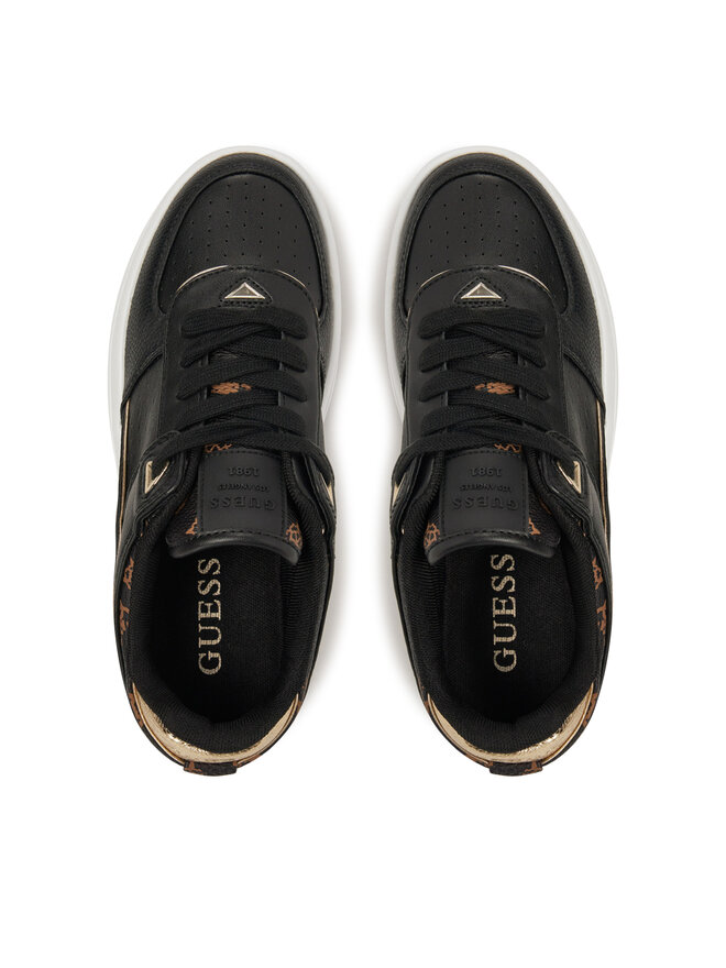 Guess Sneakersy Guess FLPRID ELE12 Czarny