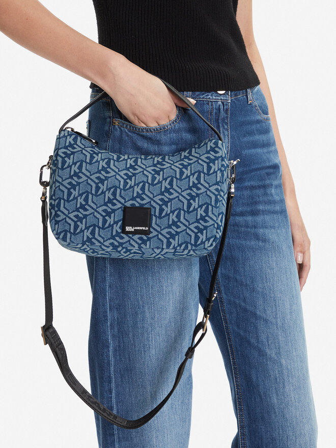 Karl Lagerfeld Jeans Geantă Karl Lagerfeld Jeans A2W30167 Albastru