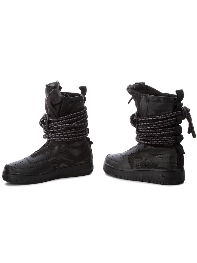 sf air force 1 high black dark grey