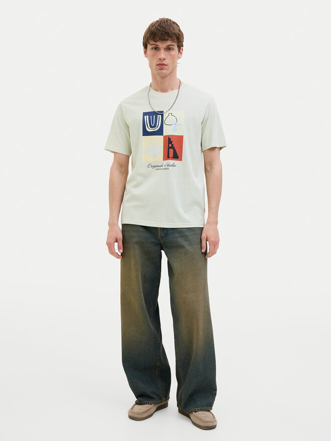 Jack&Jones Jack&Jones T-Shirt Canggu 12277220 Grün Regular Fit