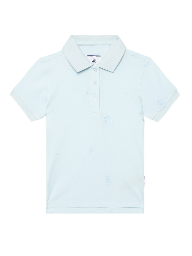 Beverly Hills Polo Club Beverly Hills Polo Club Poloshirt G2555 Blau Regular Fit