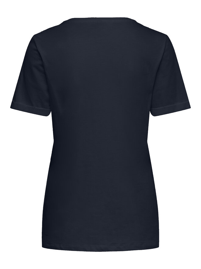 ONLY ONLY Camiseta Kita 15244714 Azul marino Regular Fit