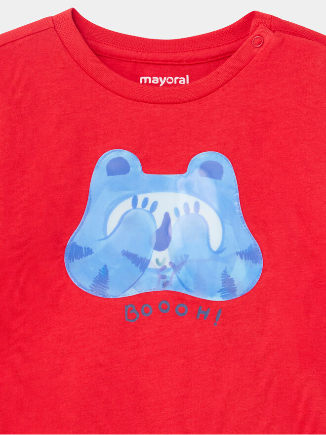 Mayoral Mayoral Camiseta 1025 Rojo Regular Fit