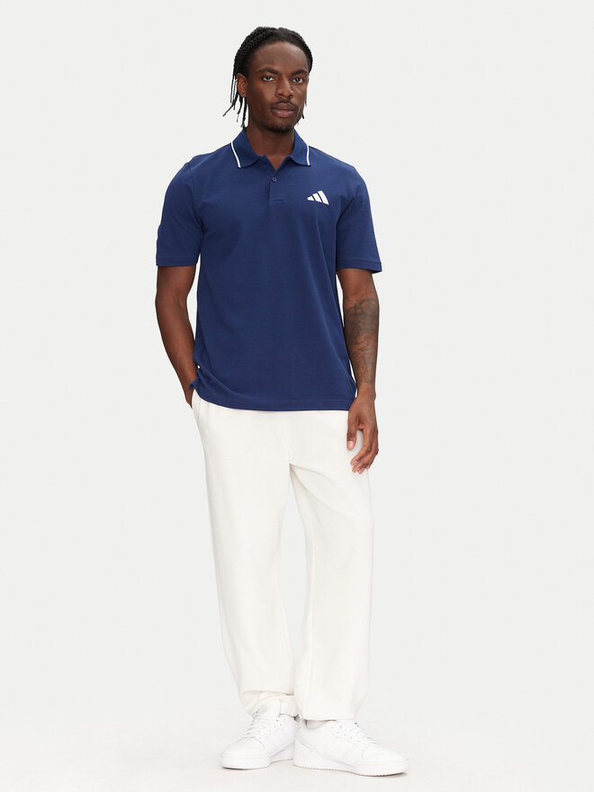 adidas adidas Pólóing Essentials Small Logo JE9021 Sötétkék Regular Fit