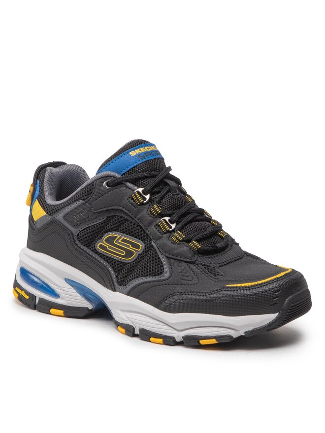 Black and yellow skechers new arrivals