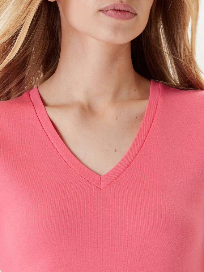 United Colors Of Benetton United Colors Of Benetton Marškinėliai 3GA2E4230 Rožinė Regular Fit