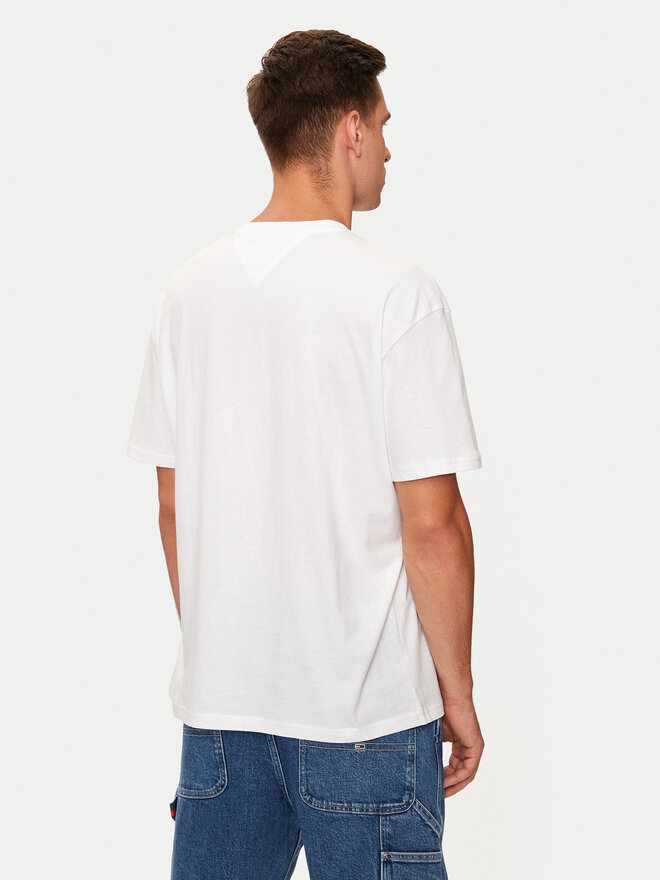 Tommy Jeans Tommy Jeans Camiseta DM0DM19694 Blanco Regular Fit