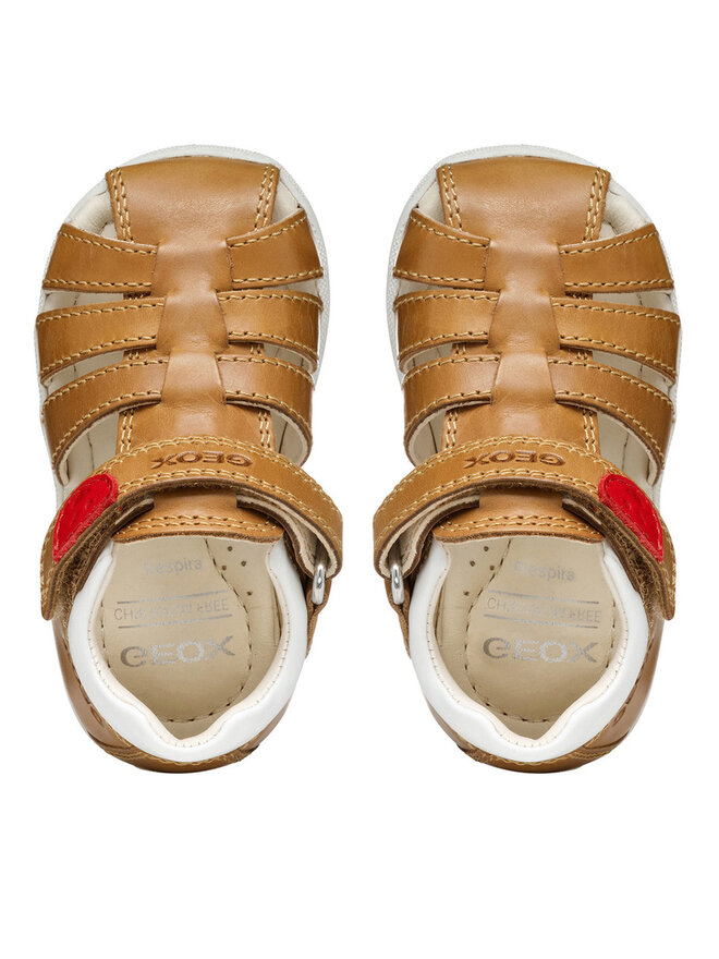 Geox Σανδάλια Geox B Sandal Macchia B254VA 0CL54 CT61Z Καφέ