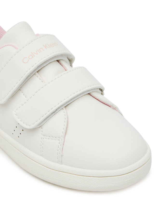 Calvin Klein Сникърси Calvin Klein Low Cut Velcro Sneaker V1A9-83087-1355 S Бял