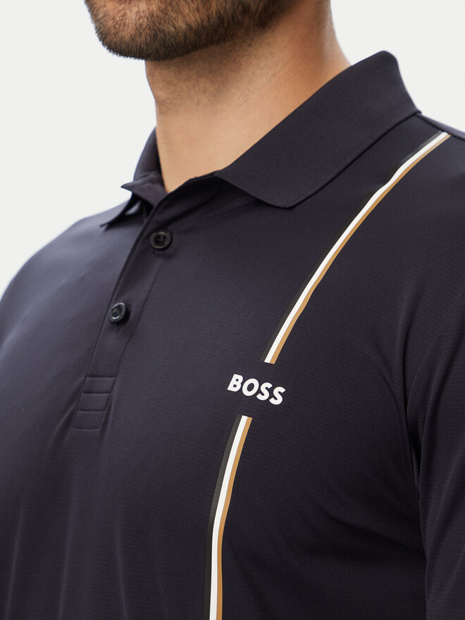 BOSS BOSS Poloshirt Game 3 50563363 Dunkelblau Regular Fit