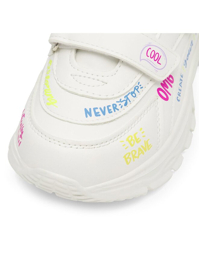 Nelli Blu Сникърси Nelli Blu AVO-19627-002 Бял