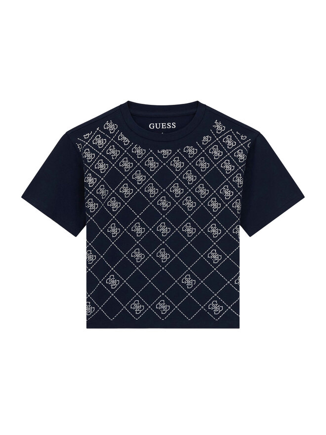 Guess Guess Футболка J6GI05 K6YW4 Cиній Boxy Fit