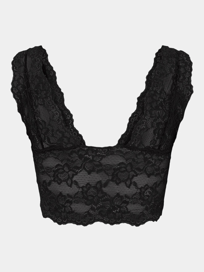 Pieces Pieces Σουτιέν Bralette Lina 17096003 Μαύρο