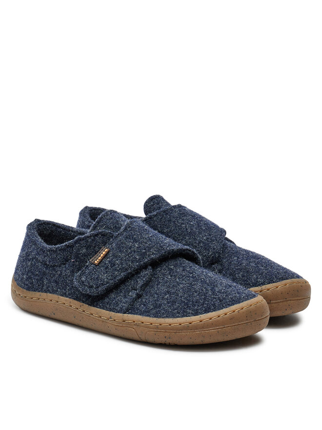 Froddo Papuče Froddo Barefoot Wooly Slippers G1700341 S Modrá