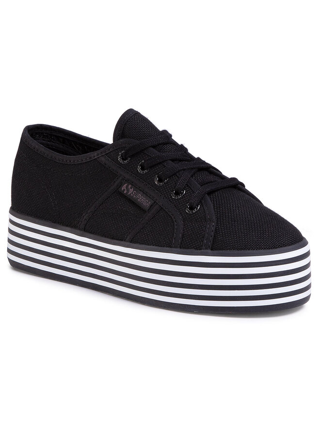 Zapatillas de tenis Superga 2790 Multicolor Cotw S00FCR0 Negro zapatos.es
