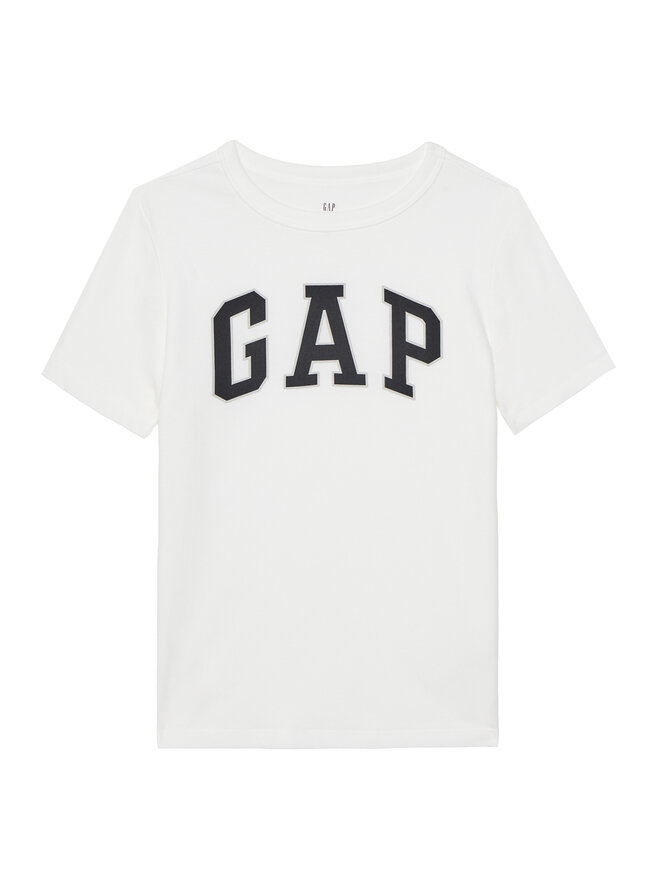 Gap Gap Marškinėliai 708370-03 Balta Regular Fit