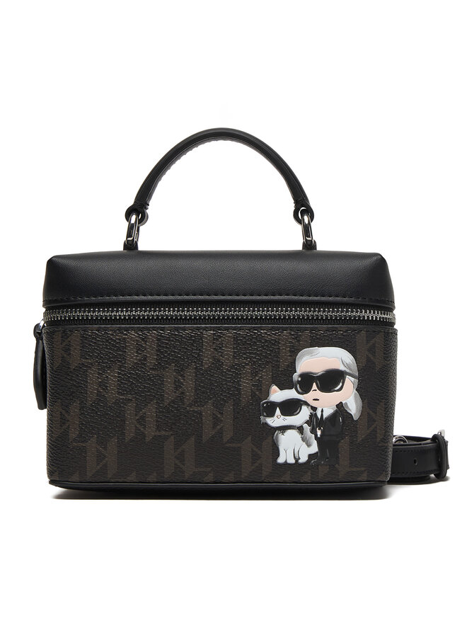 KARL LAGERFELD Handtasche KARL LAGERFELD B1W32014 Braun