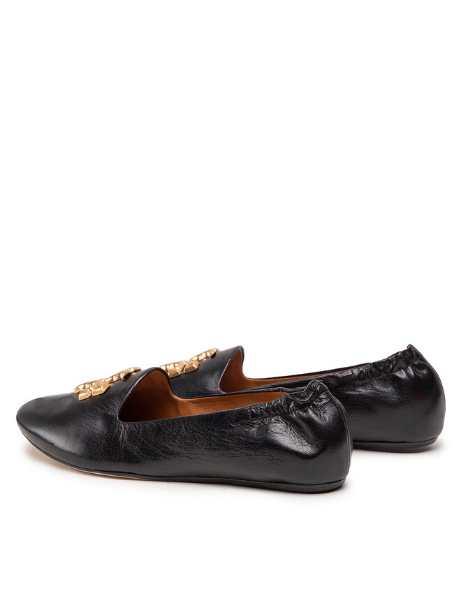 Tory Burch Lords Tory Burch Eleanor Loafer 84922 Μαύρο