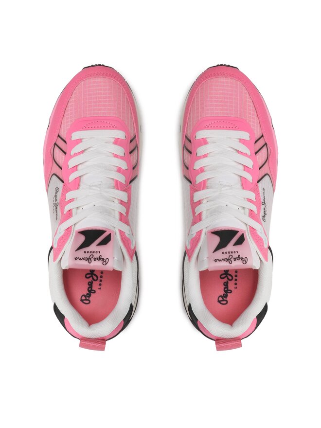 Pepe Jeans Sneakers Pepe Jeans Brit Pro Neon W PLS31460 Rosa