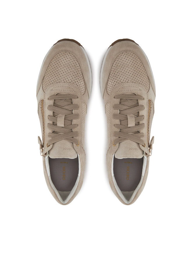 Sneakers Geox D Calithe D36N0A 00022 C6738 Bej | epantofi.ro
