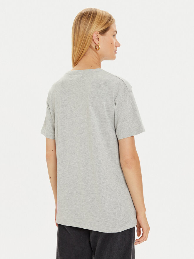 Brave Soul Brave Soul T-Shirt LTS-568JEMIMA Grau Oversize
