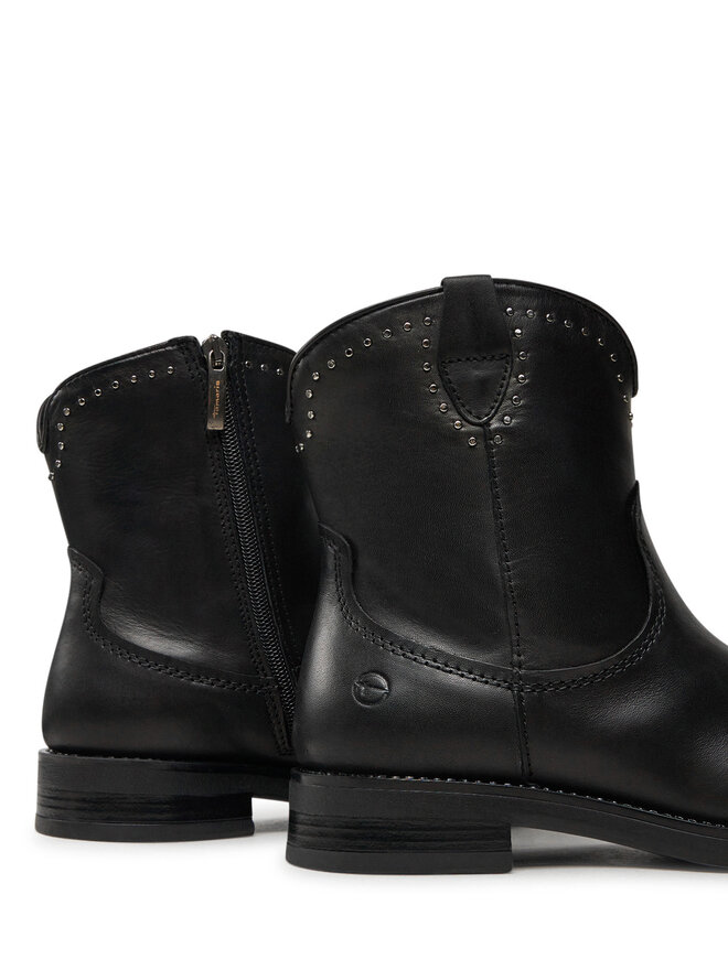 Tamaris Μποτάκια Tamaris 1-25003-43 Μαύρο