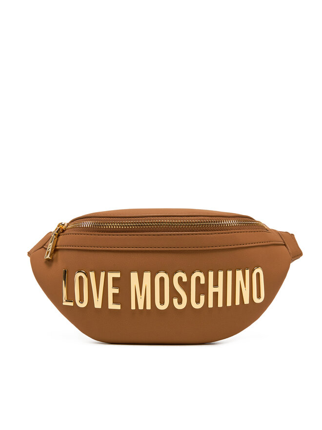 LOVE MOSCHINO Ledvinka LOVE MOSCHINO JC4195PP1MKD0201 Hnědá