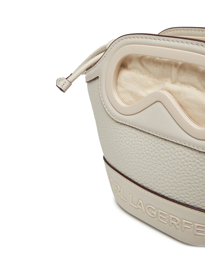 KARL LAGERFELD Handtasche KARL LAGERFELD A2W30046 Écru