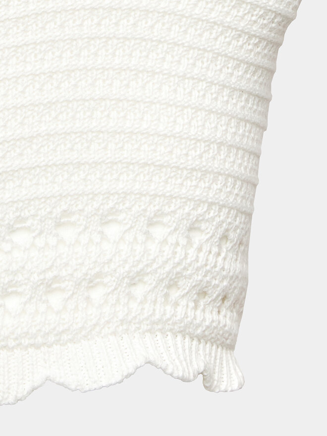 Gina Tricot Gina Tricot Топ 19542 Білий Regular Fit