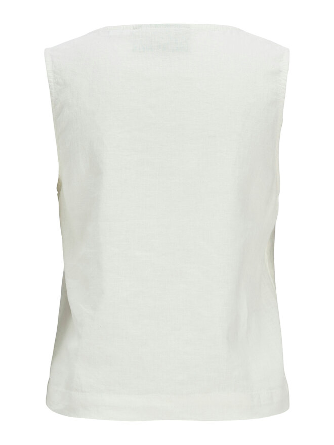 JJXX JJXX Τοπ Breeze 12269734 Λευκό Relaxed Fit