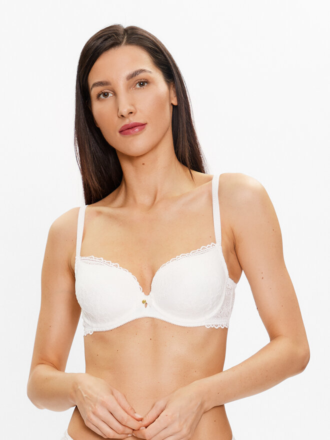 Selmark Selmark Sujetador con aros Penelope 31017 Blanco