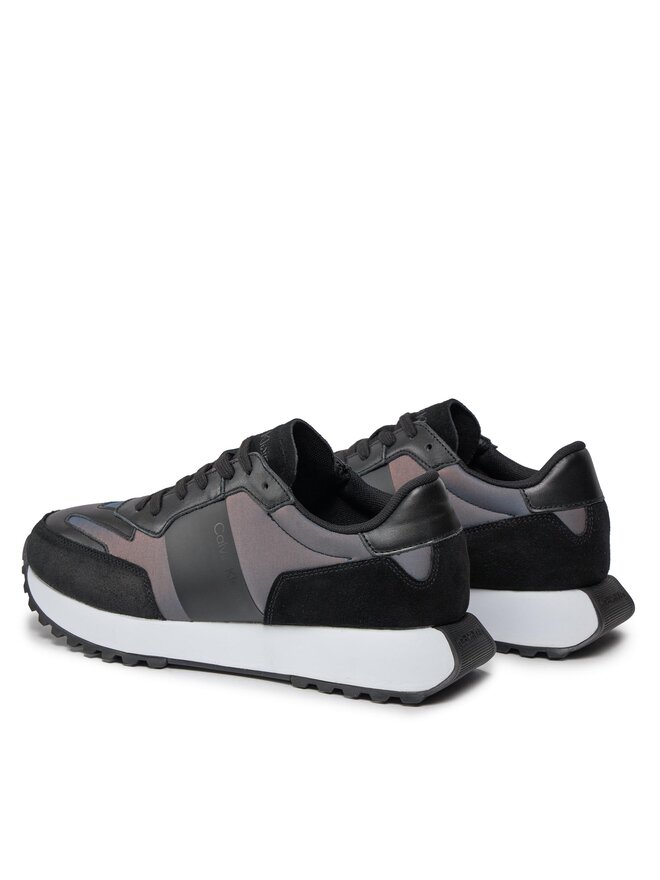 Calvin Klein Sneakersy Calvin Klein Low Top Lace Up Pet HM0HM01346 Czarny