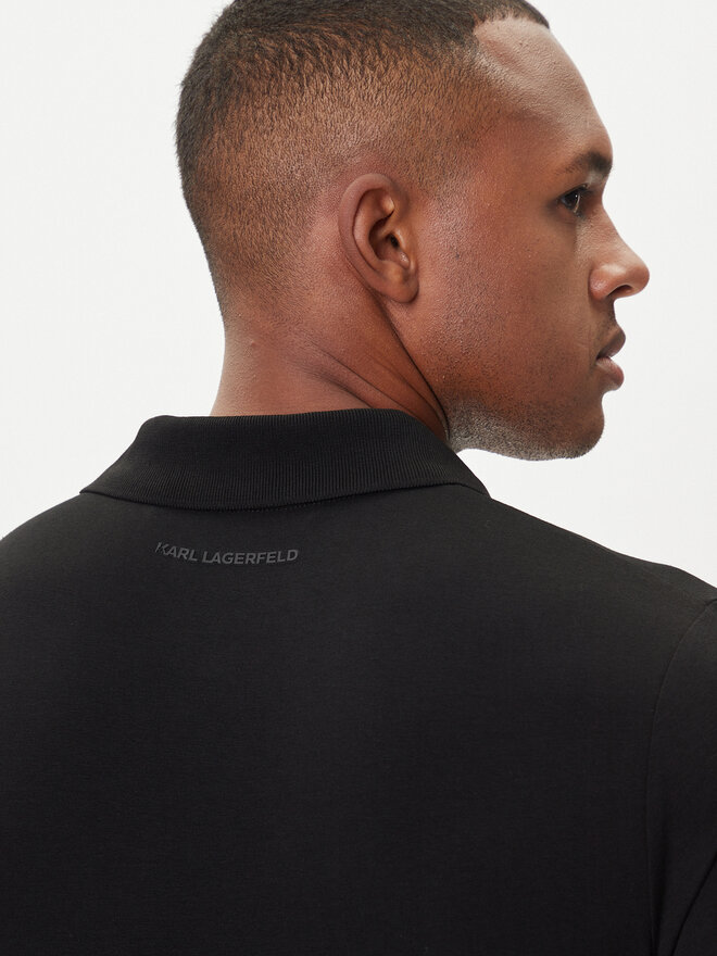 KARL LAGERFELD KARL LAGERFELD Polo 745020 554235 Negro Regular Fit