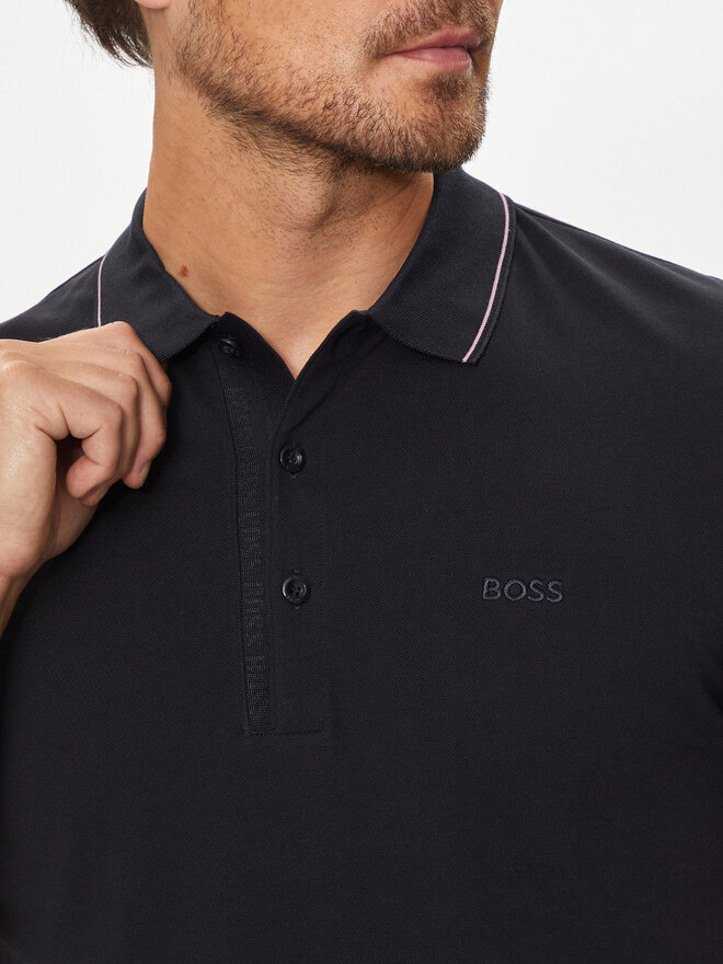 BOSS Boss Poloshirt Paule 4 50506195 Dunkelblau Slim Fit