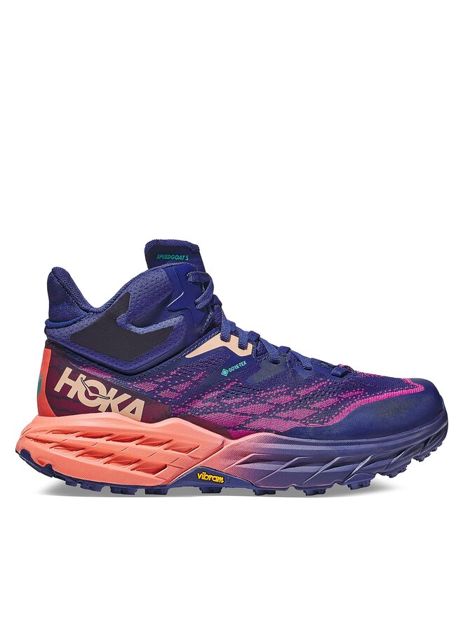 Scarpe da trekking Hoka Speedgoat 5 Mid Gtx GORE TEX1127919 Viola escarpe