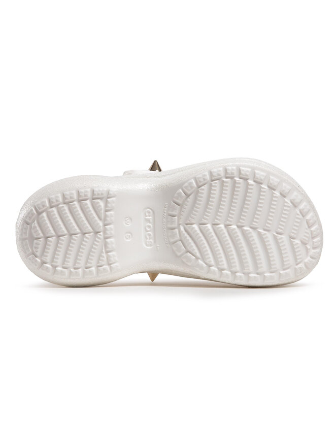 Crocs Шльопанці Crocs Classic Bae Glitter Stud Cg W 206783 Білий