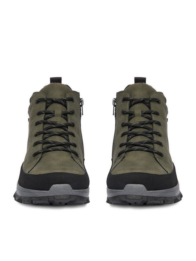 Trzewiki Rieker CEO-35508-54 Zielony | eobuwie.com.pl