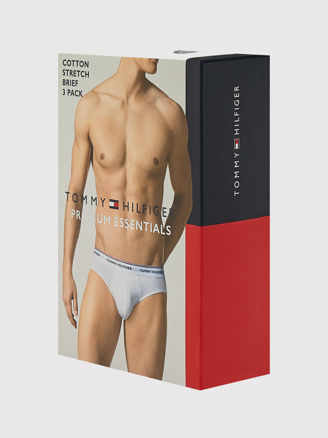 Tommy Hilfiger Tommy Hilfiger Набір з 3 пар сліпів 3p Brief 1U87903766 Cиній